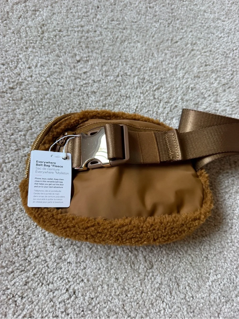 Lululemon Everywhere Belt Bag Fleece NWT